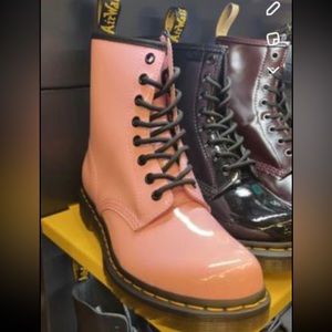 Pink Doc Martens Size 8 in Women